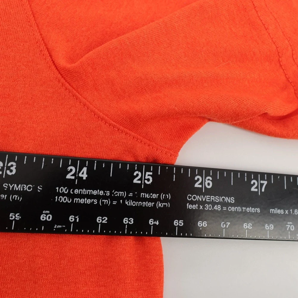 Nike‎ Clemson Basketball T-Shirt Orange Dri-FIT Athletic Cut Mens XXL